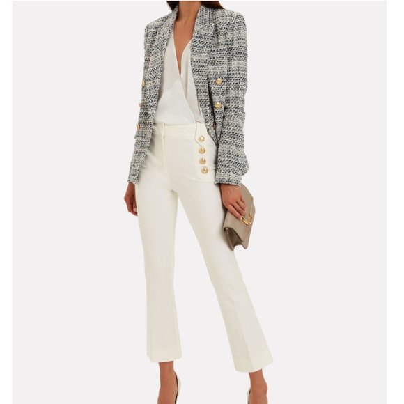 10 Crosby Derek Lam Pants - Derek Lam 10 Crosby Robertson Crop Flare Trouser